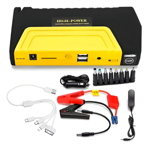 Iniciador Arrancador Batería Carro Moto Compresor Kit 12v